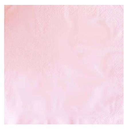 Servilleta lisa gde. rosa 20u